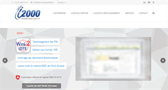 Desktop Screenshot of informatique2000.ch