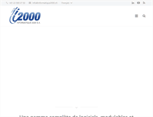 Tablet Screenshot of informatique2000.ch